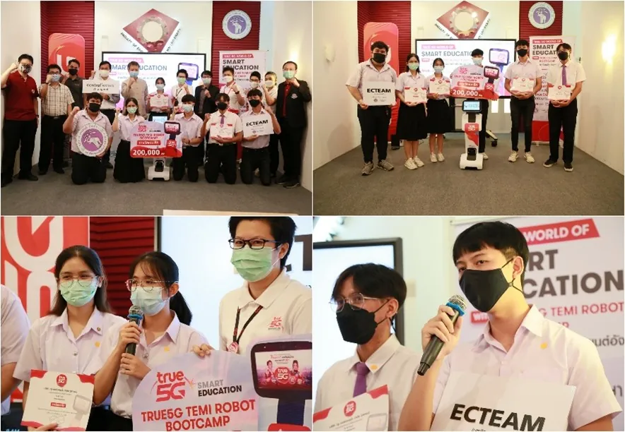 True 5G Robotic Bootcamp team